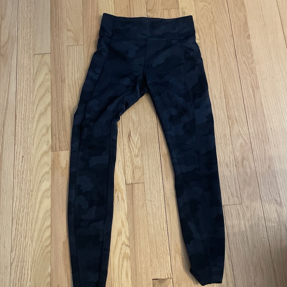 Lightly worn Lululemon camo leggings